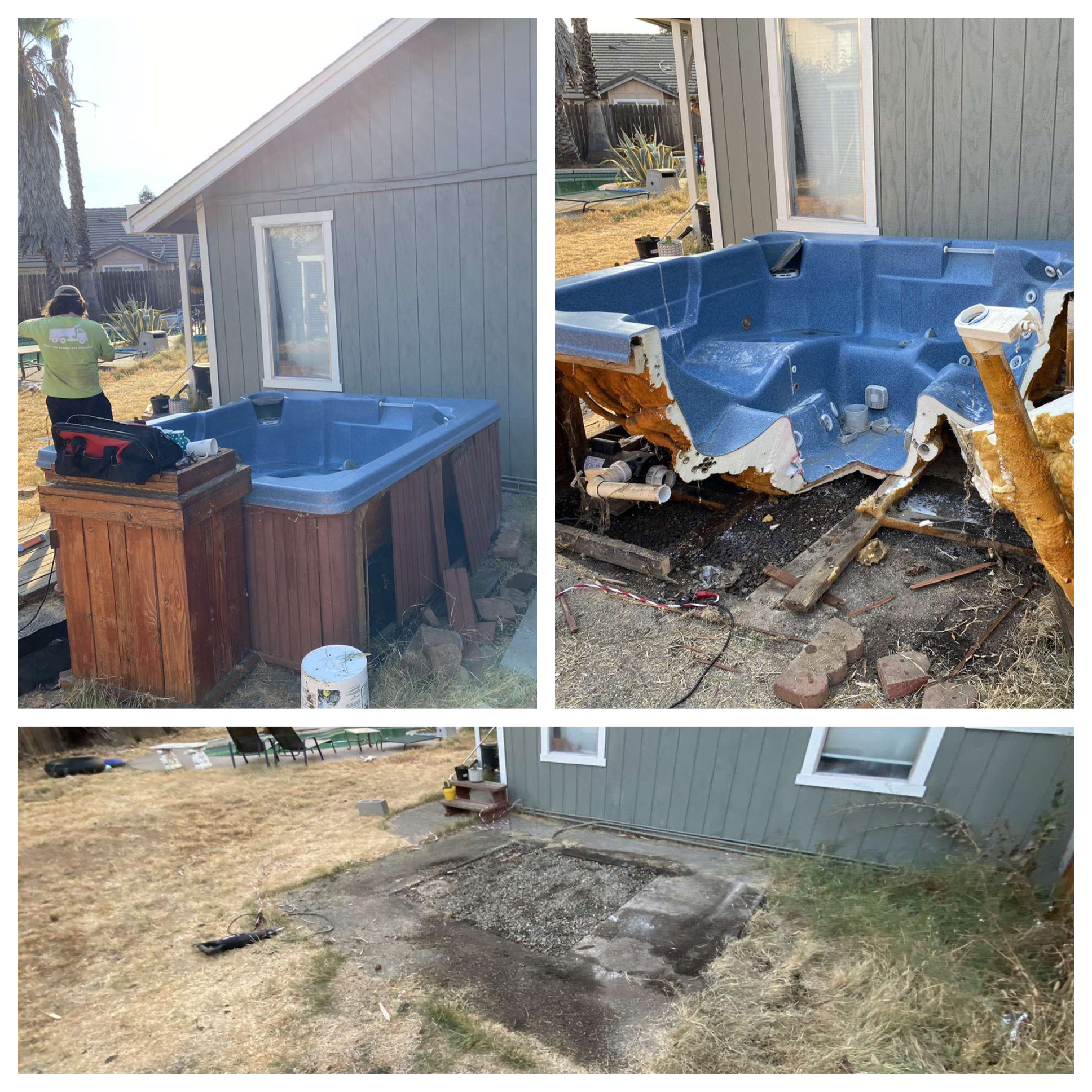 Hot Tub for Removal by Speedy Junk Removal